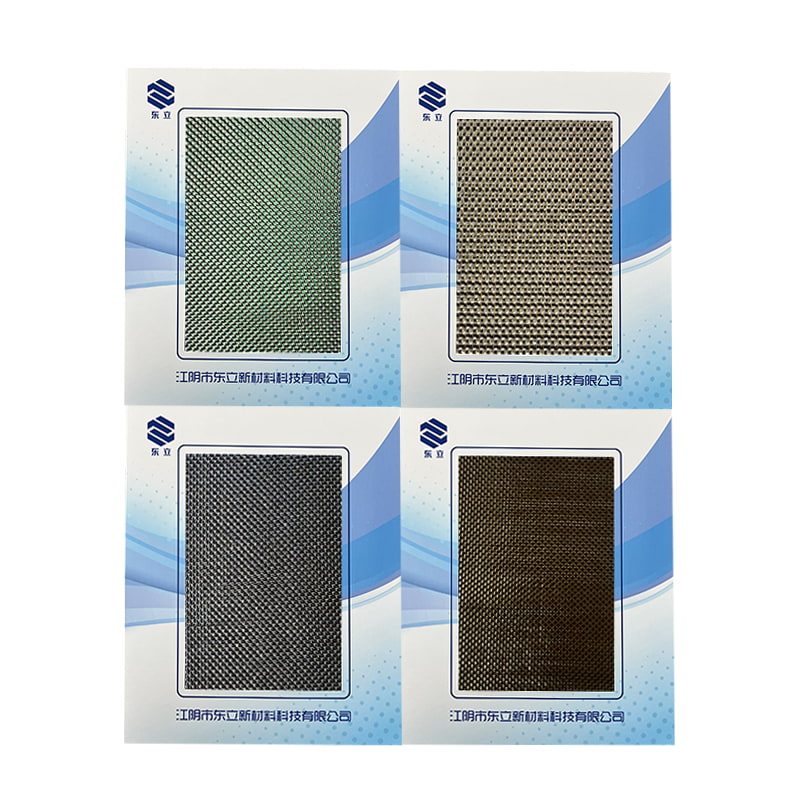 Tkanina metaliczna i poliestrowa tkanina